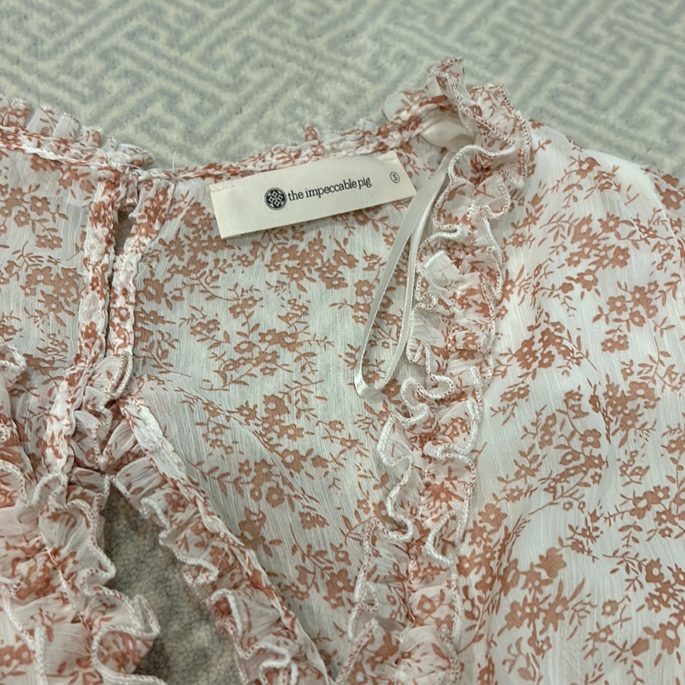 NWT Floral Dress - Picture 4 of 5